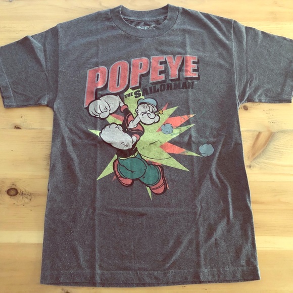 Vintage 2010 retro Popeye men’s tee shirt